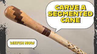 HOW TO CARVE DESIGNS INTO WOOD WALKING STICK