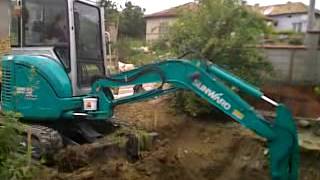 new SUNWARD SW 40 U mini excavator