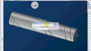 GibbsCam G07 1 Cylindrical interpolation sample by Mygrowtech