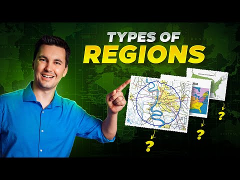 How are regions used in geography?