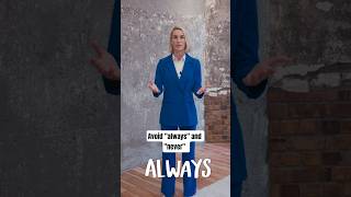 Why Kiwi Professionals Should Avoid Always And Never When Speaking Publicspeakingcoach