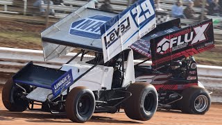 Lincoln Speedway 410 Sprint Car Highlights 2/23/25 | Pure Sound