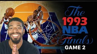 1993 NBA Finals Game 2 Chicago Bulls vs Phoenix Suns Pt 1/4 | Reaction