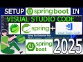How to Run Spring Boot Projects in Visual Studio Code on Windows 11 [ 2025 ] Java Spring Framework