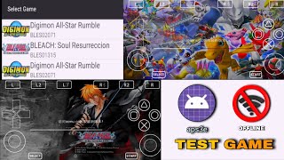 Test Game - Aps3e | PS3 | Emulator Android Offline SD 870