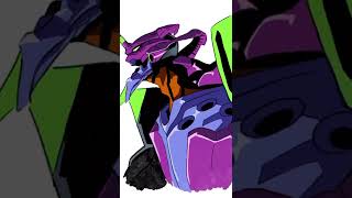 Drawing Eva Unit 1 | Evangelion[描いてみた、エヴァ初号機 | エヴァンゲリオン] #shorts