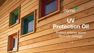 UV Protection Oil | Long lasting clear and tinted UV protection for exterior wood