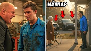 KIRÚGTÁK amiért Megjavította az Idős Nő Biciklijét... Másnap 7 Fekete Terepjáró Érkezett a Házához