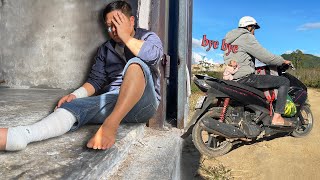 Dad burst into tears when saying goodbye to Ichi baby monkey