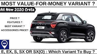 All New Hyundai Creta 2021 Price \u0026 Features | Most Value for Money Variant