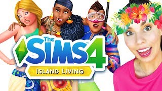 🌴 THE SIMS 4 Island Living - trailer reaction!🌴