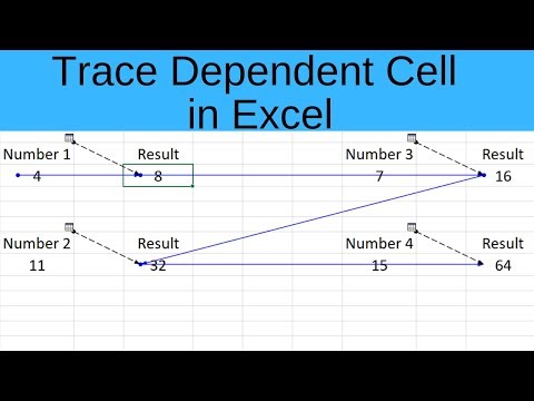 How to Track Dependents in Excel