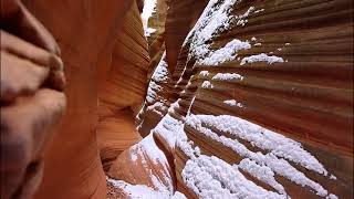 📍After the snow in Yan'an Ganquan Grand Canyon, Shaanxi, China.🇨🇳❄️雪落甘泉大峡谷🎥⬇️