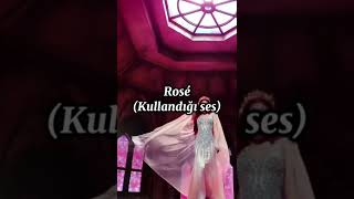 Rose nin Gerçek Sesi vs Kullandığı sesi