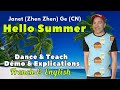 Hello Summer Line Dance (Dance & Teach / Démo & Explications / French & English)