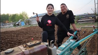 小喬變身女漢子，開拖拉機技術太溜了，胖大哥都自愧不如！