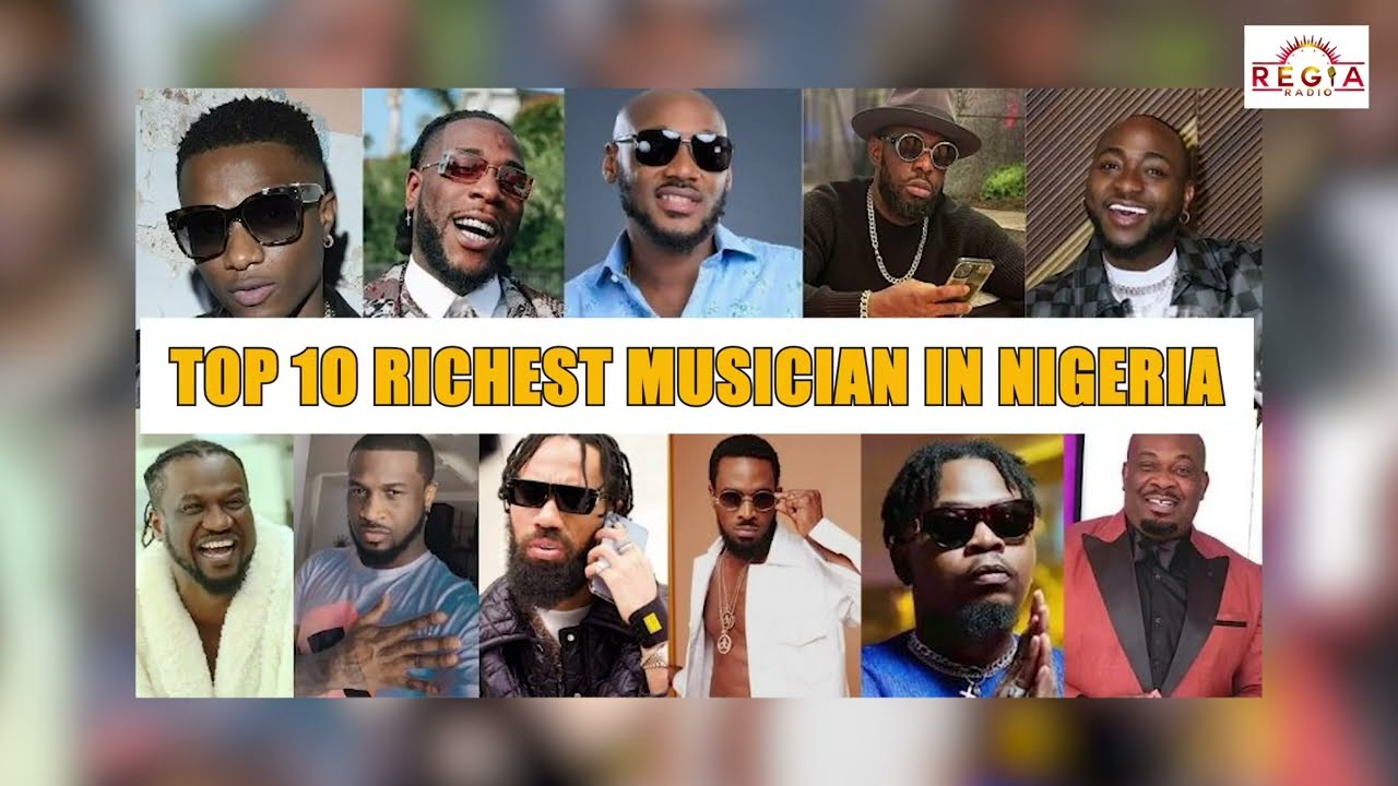 Top 10 Richest Musician In Nigeria 2023 #networth #davido #burnaboy # ...