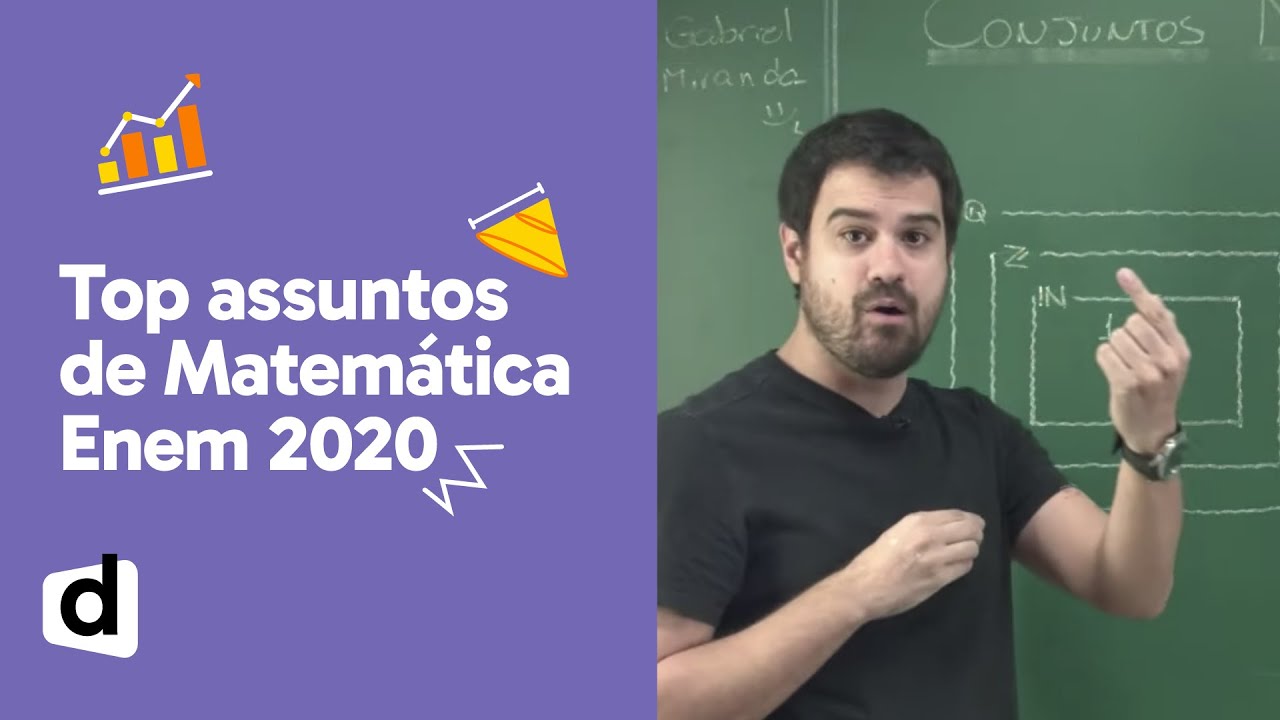 ASSUNTOS DE MATEMÁTICA QUE MAIS CAEM NO ENEM | DESCOMPLICA - YouTube