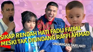 Sikap Rendah Hati Fadli Faisal Kakak Fuji, Tak Diundang Raffi Ahmad ke Ulang Tahun Cipung, Dari Hati