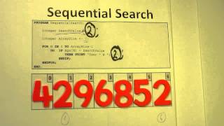 Simulation: Sequential Search