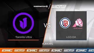 Toronto Ultra vs. LGD.OA - EWC Overwatch 2 - Day 3 - Playoffs