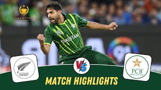 Pakistan vs New Zealand Highlights | ICC Champions Trophy 2025 | Pak vs NZ