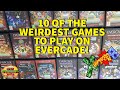 10 Of The Weirdest Games On Evercade!