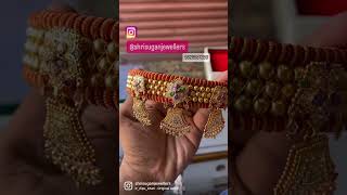 Gold jewellery rajasthani kanti