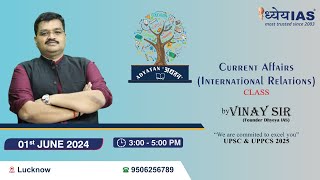 Lecture 2: Current Affairs Based PROGRAMME by VINAY SIR | अद्यतन | ADYATAN | Call at 9506256789