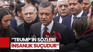 Özgür Özel'den Erdoğan'a Trump Tepkisi: \