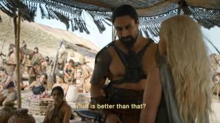 Game of Thrones Season 6: Episode #1 Clip - Daenerys meets Khal Moro (HBO)