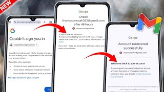 How To Recover Gmail Account Without 2 Step Verification 2025 Google