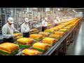 How Subway Sandwiches Are Made on a Large Scale in Food Factory? - Factory tour