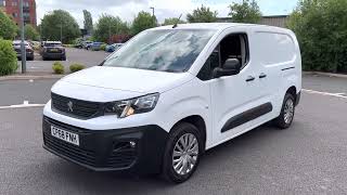 2019 Peugeot Partner 1.6 HDI Professional Rarer L2 LWB Euro 6 for sale at Vans Today Worcester