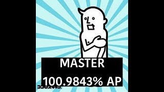 [maimai DX] ココロスキャンのうた MASTER 100.9843% AP!