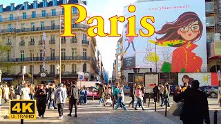 Paris , France  🇫🇷 - 4K HDR Paris City Walking Tour - April 2022 | Paris 4K | A Walk In Paris