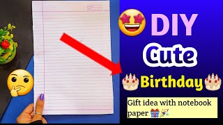 Diy Birthday Gift /how to make birthday gift/homemade birthday gift/birthday gift making/gift idea