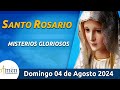 Santo Rosario de Hoy Domingo 04 Agosto de 2024 l Amen Comunicaciones l Católica l María