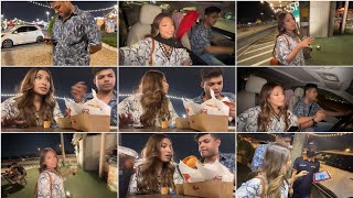 বাংলাদেশ থেকে ফিরে এসে dubai এ Husband ❤️ এর সাথে Dinner Date গেলাম| Husband  এর সাথে দুষ্টামি ❤️|