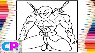 Deadpool Coloring Pages/Deadpool Ready for Fight/Kovan & Electro-Light - Skyline [NCS Release]