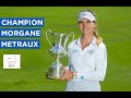 Morgane Metraux is the 2022 Ladies Italian Open Champion!