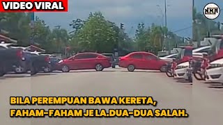 Video Kereta Berlaga Punggung 🤭.Driver dua-dua Perempuan.