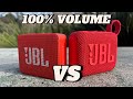 JBL GO 4 VS JBL GO 2!!!  VOLUME 100%!!!⚠️