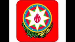 STICKER NATIONAL EMBLEM AZERBAIJAN