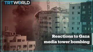 US still hesitant to condemn Israel after media tower bombing in Gaza