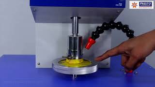 Scuff Resistance Tester - Prima Series Manufacturer \u0026 Supplier in India | Presto Group