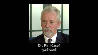 Szegedi Hírek Gyász Elhunyt dr. Piri József 2016.03.23.