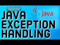 Java Exception Handling - Exceptions in Java - try-catch-finally  Exception Handling in Java