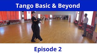 Tango - Natural Fallaway,  Ending with Lunge to Promenade Position