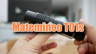 [Review] Mateminco T01S SST40 and XHP50.2 in one clip - Charger  type-c max 3500 lumens 21700